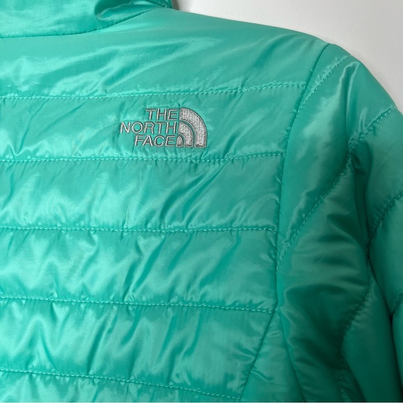North Face Mossbud reversible girls jacket 14/16 - Picture 9 of 12